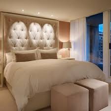 Floor To Ceiling Pink Velvet Headboard Contemporary Bedroom Nb Design Group Contemporary Bedroom Relaxing Bedroom Home
