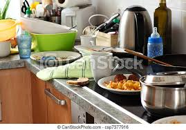Download and use 30,000+ dirty kitchen stock photos for free. Dirty Kitchen Pile Of Dirty Dishes In The Kitchen Compulsive Hoarding Syndrom Canstock