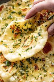 Buttery Garlic Naan Bread Recipe Recipes With Naan Bread Garlic Naan Recipe Garlic Naan
