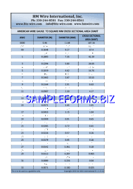 stranded wire chart awg pdf free 1 pages