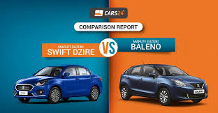 Maruti Swift Dzire Vs Maruti Baleno Price List Mileage