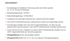 Die gefa bank ist einer der führenden finanzierungspartner für den deutschen mittelstand. Gefa Bank Tagesgeld Test 08 21 Die Gefa Tagesgeld Erfahrungen
