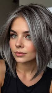 Ashen Gray Hair