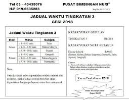 Nota ringkas tingkatan 3 ini merupakan koleksi nota yang boleh dijadikan sebagai sumber rujukan untuk para guru dan pelajar. Pusat Tuisyen Bimbingan Nuri Fotos Facebook