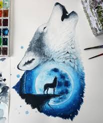Check spelling or type a new query. Mixed Media Animal Paintings And Drawings Animal Paintings Wolf Painting Wolf Artwork
