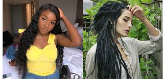 insert hair flip here. but your hair can quickly from visible tracks to bad blends, there are lots of things that can go wrong while wearing a weave. Is Human Hair Weave Or Dreadlock Extensions Better Dsoar Hair