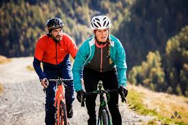 Final Spurt The Week Is Almost Done I Women S Air Jacket Ii Winter Biking Ski Season Bicycle