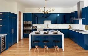 33 Blue And White Kitchens Design Ideas White Modern Kitchen Blue Kitchen Cabinets Modern Grey Kitchen