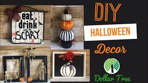 Dollar Tree Halloween Diy Decor Youtube Diy Halloween Decorations Dollar Tree Halloween Halloween Crafts Decorations