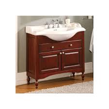 48 narrow depth montara teak vanity for undermount sink. Windsor 38 Narrow Depth Bathroom Vanity Base Base Finish Dark Cherry