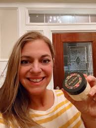 Large vanilla patchouli body butter available