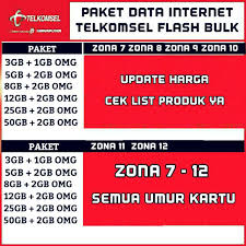 Paket telkomsel adalah salah satu paket data atau internet yang paling populer dicari di indonesia. Paket Data Telkomsel 1gb 3gb 5gb 8gb 10gb 12gb 17gb 25gb 50gb 52gb Combo Zona 7 12 Simpati As Loop Shopee Indonesia