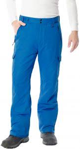 arctix mens 1960 snow sports cargo pants small nautical blue