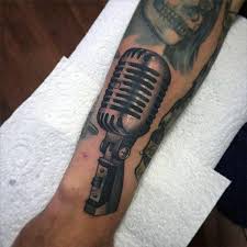 Microphone tattoo designs music mic tattoo designs vintage microphone tattoo | best tattoo ideas gallery microphone tattoos for guys microphone tattoo design 90 Microphone Tattoo Designs For Men Manly Vocal Ink
