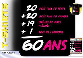 Tee Shirt Anniversaire 60 Ans Humoristique Anniversaire Sms Cadeau Anniversaire 60 Ans Anniversaire