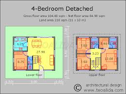 These house plans are perfect for the 'typical' there are so many modern 4 bedroom house plans that you need to be adding to your display home ventures, like, yesterday. House Floor Plans 50 400 Sqm Designed By Me The World Of Teoalida