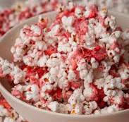 Sweet and Salty Strawberry Popcorn
