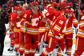 When the flames relocated from atlanta to calgary in 1980, the became the new tenants of the stampede corral. Calgary Flames Bring Back Retro Jerseys Full Time