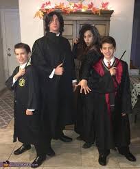 See more ideas about snape costume, harry potter costume, death eater mask. Potter Family Costume Diy Costumes Under 45
