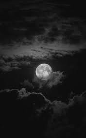 Aesthetic Black And White Background Moon And Maybe Hope S A Dangerous Thing I M Broken In The End You Don T Divide You Blur The Lin Black Aesthetic Wallpaper Night Sky Photography Beautiful Moon