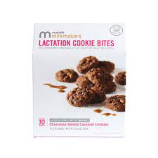 Milkmakers Chocolate Salted Caramel Lactation Cookie 10ct Lactation Cookies Milkmakers Lactation Cookies Lactation Cookies Easy