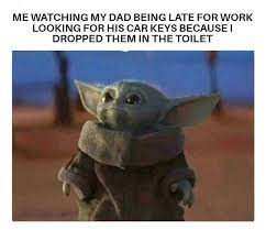 These memes are not only awful, they also break the reddit baby yoda is helped tremendously by the fact that he came late in the year, so he's fresh in our baby yoda is fine, but giving the best meme of the year to disney because they happened to hire a. Too Relatable R Babyyoda Baby Yoda Grogu Know Your Meme