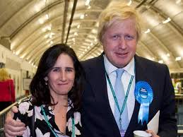 Boris johnson posed with his daughter lara johnson at a polling station after casting his vote for the next mayor of london in 2012 (g Boris Johnson And Indian Origin Wife Announce Divorce Times Of India