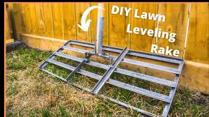 Some types feature a serrated edge to make cutting even easier, while others feature a ruler printed onto the blade, which helps when measuring planting. Build Your Own Diy Lawn Leveling Rake Youtube