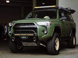 The army green color pops and it drives amazing. Toyota 4runner Army Green