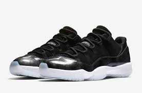 Jordan Retro 11 Low Black And White Release Date Air Jordan 11 Low Barons Air Jordans Air Jordan 11 Low Nike Free Shoes