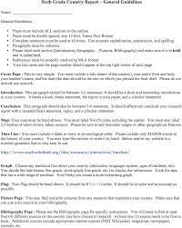 country report template 6th grade 4 templates example professional what is the good topics for presentation