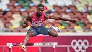 Benjamin won the silver medal, crossing the finish line in 46.17 seconds, the. N6ra9wrphyrrtm