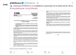 El consejero presidente del instituto nacional electoral (ine), lorenzo córdova, informó que este órgano ya alista los preparativos para abrir la convocatoria de la consulta popular contra expresidentes, para el próximo 15 de julio. Juicio A Expresidentes El Ine Promovera La Primera Consulta Popular Sobre El Tema El Informador