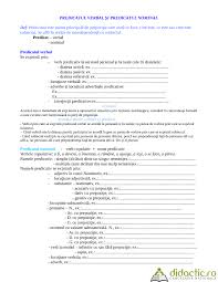 Predicatul Verbal Si Nominal Iorgavioleta 24 04 2009