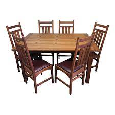 300 orchard street, fayetteville, n.y. Stickley Mission Dining Table Six Ellis Chairs A Set Original Price 7 000 00 Design Plus Gallery