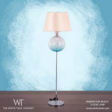 Incorporate The Manhattan Beach Floor Lamp In Your Space To Give It An Instant Colourful Uplift Https Whiteteak Com Blossom Signature Floor Floor Lamp Lamp