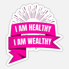 Learn more about it here. I Am Healthy I Am Wealthy Mug Spreadshirt