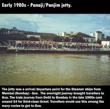 The steamer ships from Bombay to Goa ...