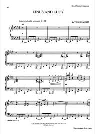 Linus And Lucy By Vince Guaraldi Piano Sheet Music