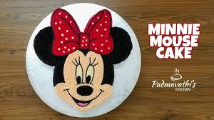 Topped with silver mickey head glitters all over. Minnie Mouse Cake Buttercream Frosting Youtube