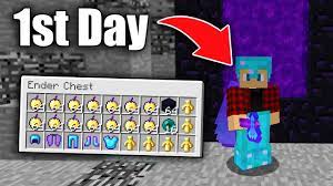 Put things like food, tools, and wood into your ender chest. 2b2t Is Actually Pretty Easy Youtube