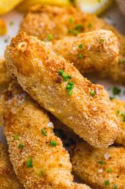 Healthier Air Fryer Fish Fingers Cooked In The Air Fryer In Just 15 Minutes The Result Is Juicy An In 2020 Air Fryer Fish Air Fryer Dinner Recipes Frozen Fish Fillets