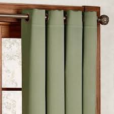 Clay Textured Faux Linen Room Darkening Curtain