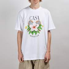 The white tennis balls are back. Casablanca Casa Tennis Club Printed T Shirt Oallery
