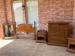 Full or queen 6pc bedroom set + 100 off mattress. Value Of Vintage Thomasville Bedroom Set Thriftyfun