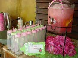 Baby Bottles To Drink Out Of Baby Shower Drinks Polka Dot Baby Shower Baby Shower Fun