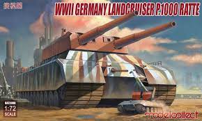 Ratte features 420 mm sloped frontal armour that's able to negate nearly any hostile weapon how to unlock. Wwii German Landkreuzer P1000 Ratte Modelcollect Ua72088 1 72