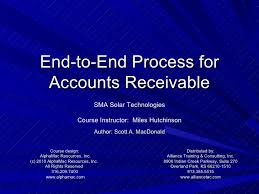 End To End Accounts Receivable Process