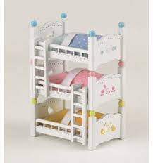 Sylvanian Families Potrojne Lozko Pietrowe Pulcino Pl Bunk Beds Triple Bunk Beds Bunk Bed Sets