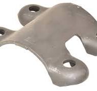 BOTTOM PLATE, 5" ROUND AXLE